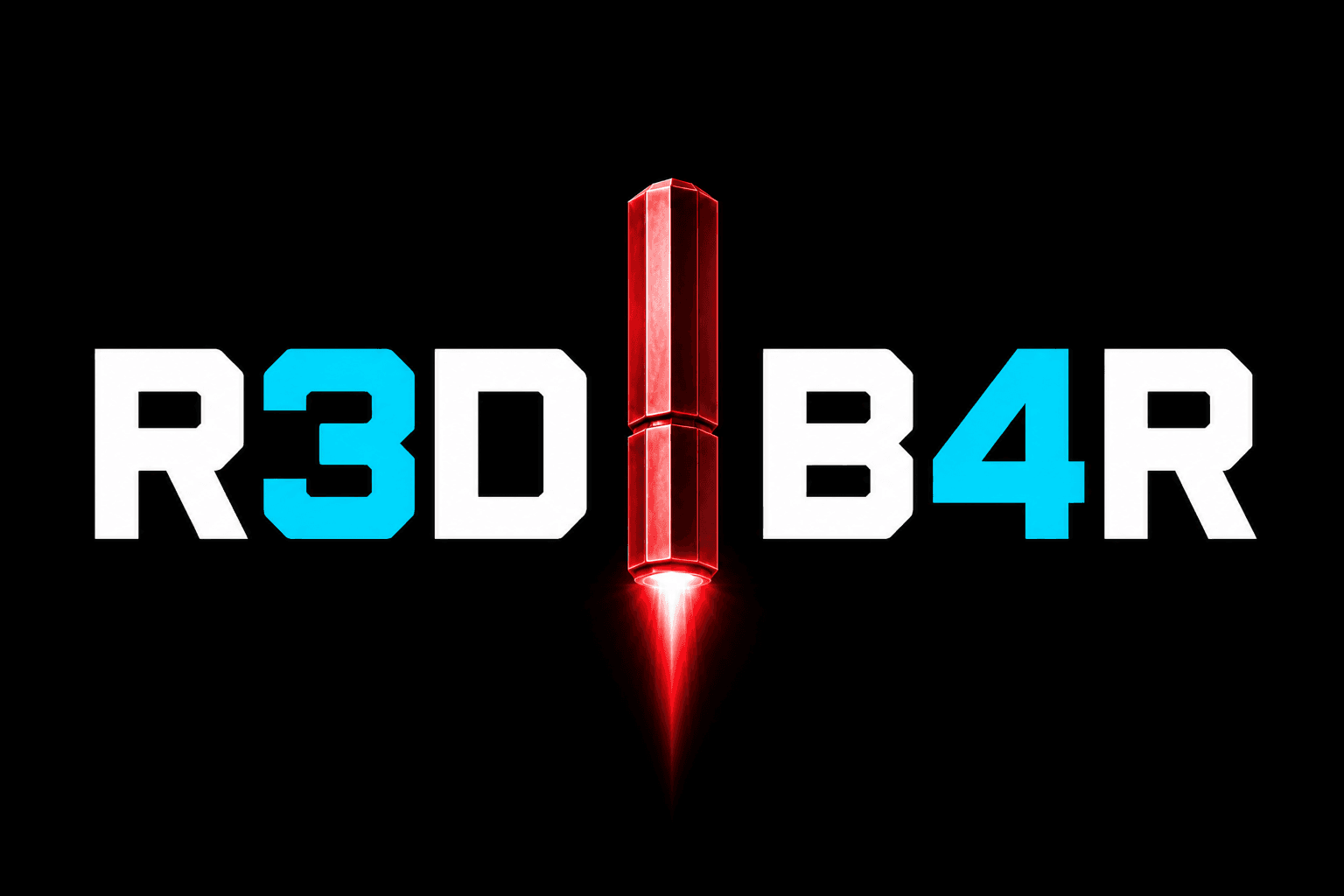 Wordmark rocket flat